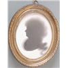 Image 1 : J. Thomason (fl.1786-c.1800) Silhouette painted on plaster Lady Rossmore, circa 1790 Head and sho...