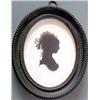 Image 1 : Mrs. Mary Lightfoot (c.1750-1837) Silhouette painted on plaster Unknown young lady, circa 1790 He...