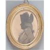 Image 1 : Attributed to Thomas Wheeler (fl.c.1783-1810) Silhouette painted on card Unknown Officer Head and...