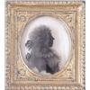 Image 1 : Mrs. Isabella Beetham (c.1753-1825) Silhouette painted on convex glass Unknown lady Head and shou...