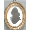 Image 1 : John Smith (fl 1786-94) Silhouette painted on plaster Unknown gentleman, circa 1790 Head and shou...