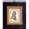Image 1 : John Field (1772-1848) Silhouette painted on plaster, bronzed Unknown gentleman Head and shoulder...