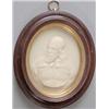 Image 1 : English School Buff coloured wax in mid relief Inigo Jones (1573-1652) After an etching by Robert...