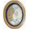 Image 1 : Late 18th century - probably Italian Underglass picture Portrait of a maiden standing in a mounta...