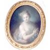 Image 1 : Attributed to Rosalba Carriera (1675-1757) Coloured Chalks Portrait of a lady as Venus, half leng...