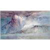 Image 1 : Walter J. Donne (1867-?) Watercolour and bodycolour on grey paper Evening in the Dolomites Signed...
