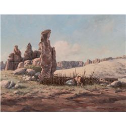 Below Acoma by Niblett, Gary