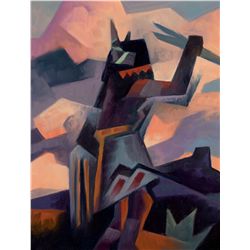 Two Horned Dancer by Mell, Ed