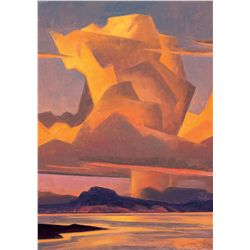 Roosevelt Lake Rain by Mell, Ed