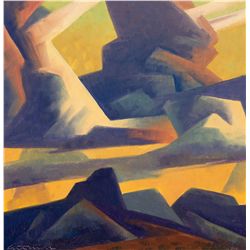 Bull Clouds by Mell, Ed