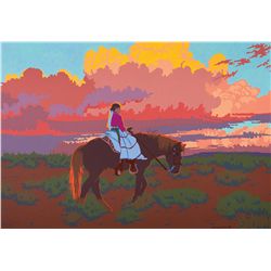 Dusk, South of Oraibi by Schenck, Bill