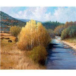 Grazing by the River by Orr, Joseph