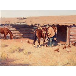 Saddling Up - Warm Accommodations by Norton, Jim