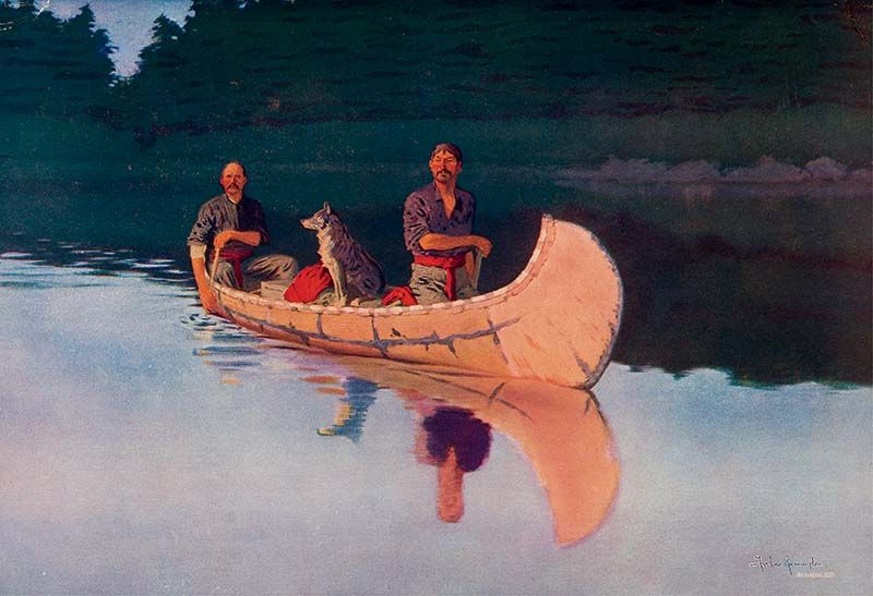 Remington's Four Best Paintings by Remington, Frederic