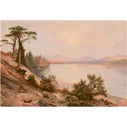 Head of the Yellowstone River by Moran, Thomas