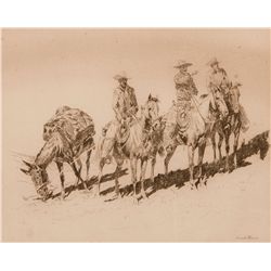 Grass Hunters No 1 by Borein, Edward