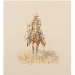 Cowboy  by Wieghorst, Olaf