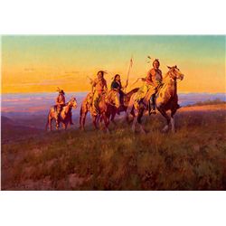 Cheyenne at Sunset by Norton, Jim
