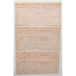 1882 Bodie Area Assay Sheets
