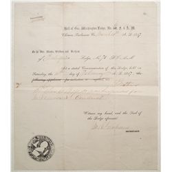 Chinese, California letterhead