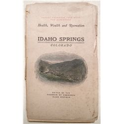 1902 Promotional Booklet for Idaho Springs