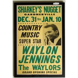 Waylon Jennings at Sharkey's Nugget in Gardnerville