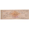 Image 1 : 1800 Washoe-Ophir Tailings Company check