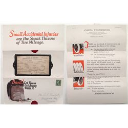 Two automobile related items