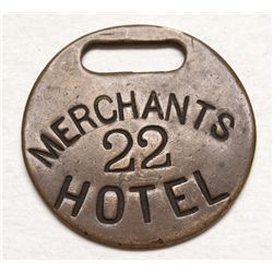 Merchants Hotel key fob