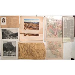 Miscellaneous lot of ephemera