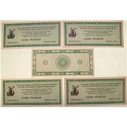 Chas. Fenwick $1 off purchase of rifle!