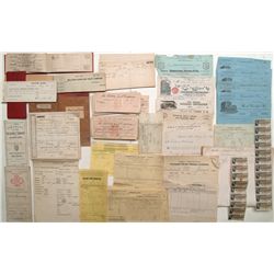 Large miscellaneous Nevada lot