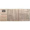 Image 1 : 1889 fabulous map of projected land sales by the Burlington Route