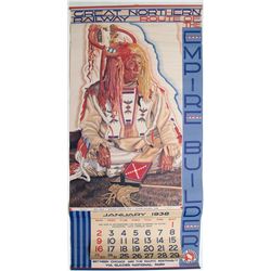 Great Northern Route Railroad Calendar