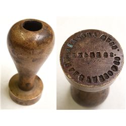 Wells Fargo, & Co. Express  wax sealer