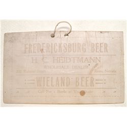 Heidtmann beer advertising