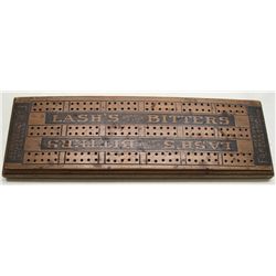 Lash's Bitters Cribbage Board