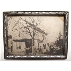 Joe L Manica Grocery with Buffalo Lager sign