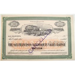 The San Francisco and San Joaquin Valley Railway