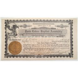 Twin Lakes Baptist Assembly stock - you just don't see these very often