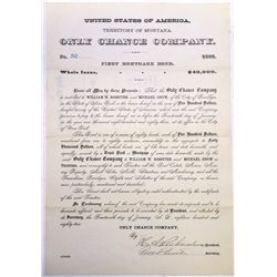 "Only Chance Company" Mortgage Bond