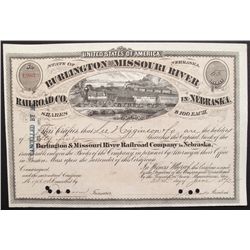 Early Burlington & Missouri River Railroad Company