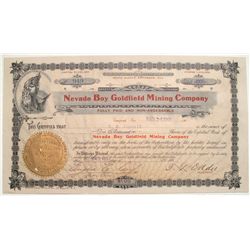 Nevada Boy Goldfield Mining Company with Tasker Oddie signature