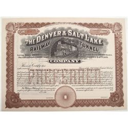 Denver & Salt Lake Railway Tunnel Company