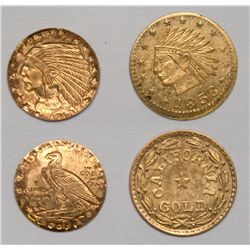 California gold token and 14k replica