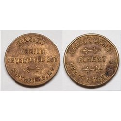 Token from Northfield - where Jesse James was killed