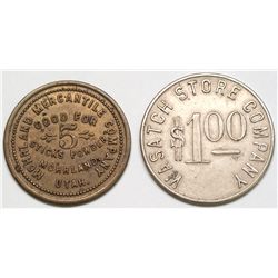 Two Utah tokens