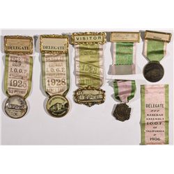 Rebekah Assembly IOOF Badges