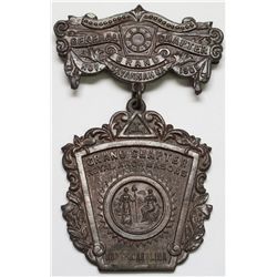 1909 Grand Chapter Mason's Badge.