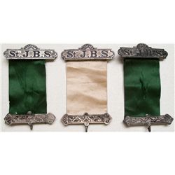 St. J. B. S. ribbons